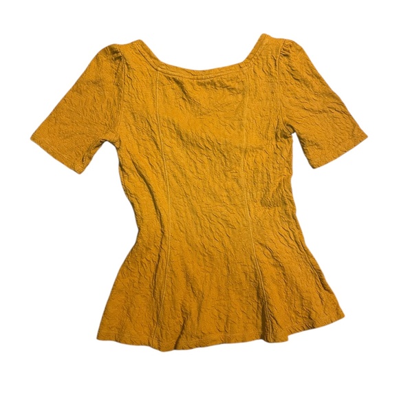 ett twa by Anthropologie Square Neck Top - Yellow XS - Picture 3 of 3